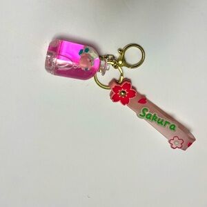 ❤️ FREE with any purchase 🙏🏽 Sakura ⚜️💖⚜️ Key Chain gently used